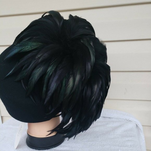 Gorgeous Black Hat By Deborah of New York main image 4